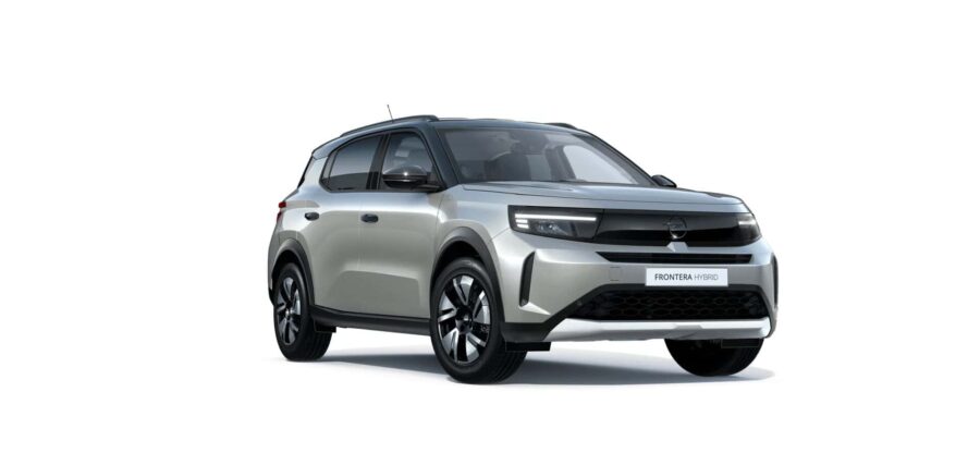 Leasing Coches Opel Frontera 1.2T XHT Hybrid eDCT6 107kW Ultimate Kristall Silver, Arktis White