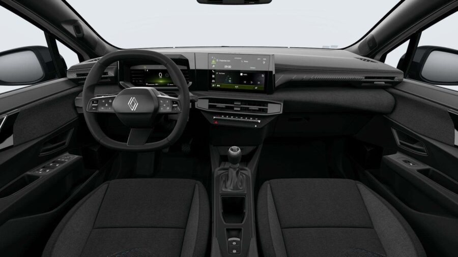 Leasing Coches Renault Clio Evolution TCe 85kW Blanco Glaciar, Gris Pizarra