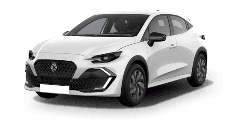 Leasing Coches Renault Clio Evolution TCe 85kW Blanco Glaciar, Gris Pizarra