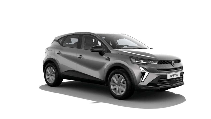 Leasing Coches Renault Captur evolut TCe 103kW EDC mild hyb. Gris Casiopea, Blanco Nacarado