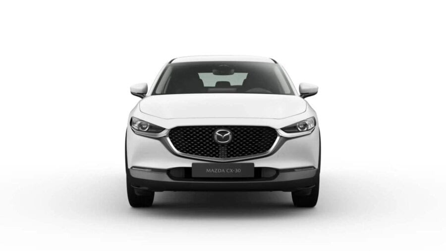 Leasing Coches Mazda CX-30 2.5 e-Skyactiv G MHEV MT Prime-Line Blanco, Soul Red Crystal