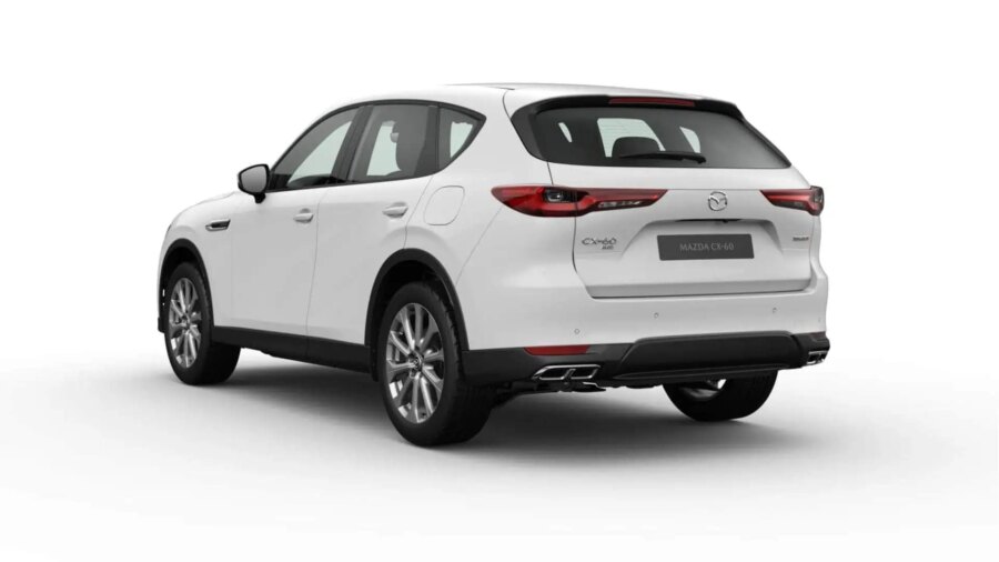 Leasing Coches Mazda CX-60 3.3 e-Skyactiv D MHEV 147kW 8AT RWD Exclusive Line Artic White