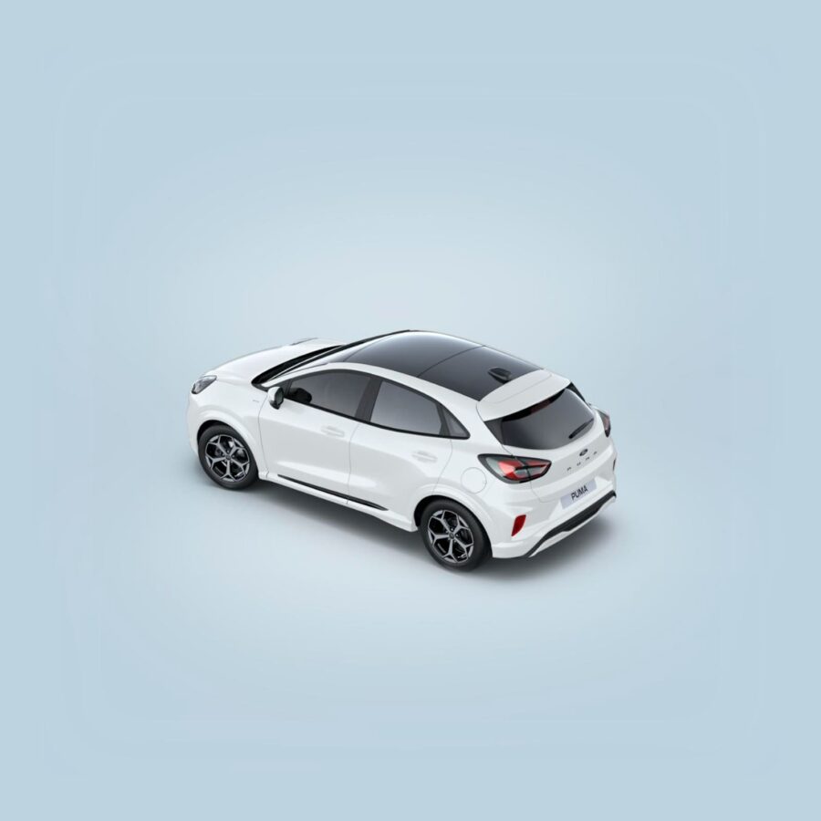 Leasing Coches Ford Puma 1.0 EcoBoost MHEV ST-Line Blanco, Gris Cactus