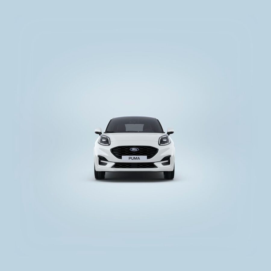Leasing Coches Ford Puma 1.0 EcoBoost MHEV ST-Line Blanco, Gris Cactus
