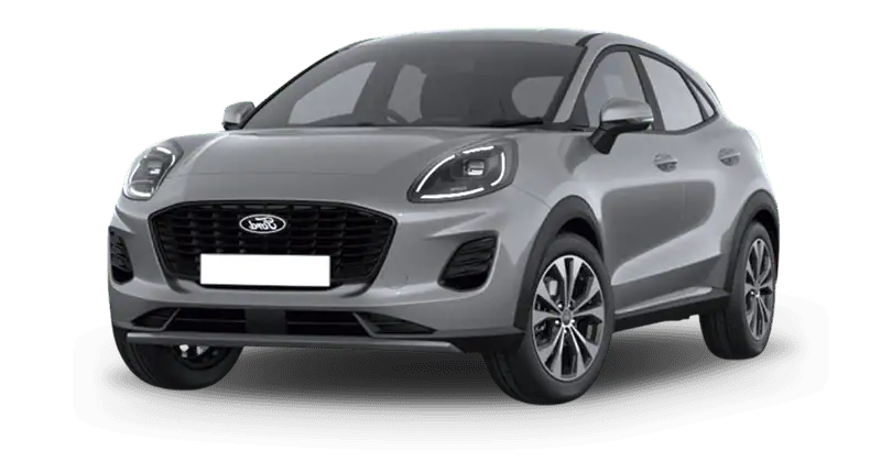 Leasing Coches Ford Puma 1.0 EcoBoost MHEV Titanium Plata Solar, Gris Cactus, Blanco Frozen, Negro Agate