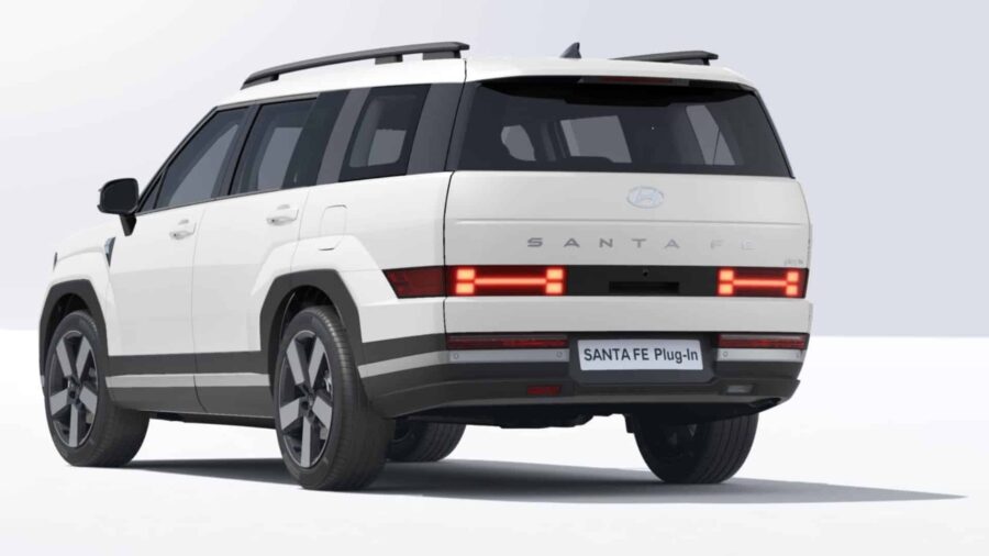 Leasing Coches Hyundai Santa Fe 1.6T PHEV 4X4 AT Maxx White Cream