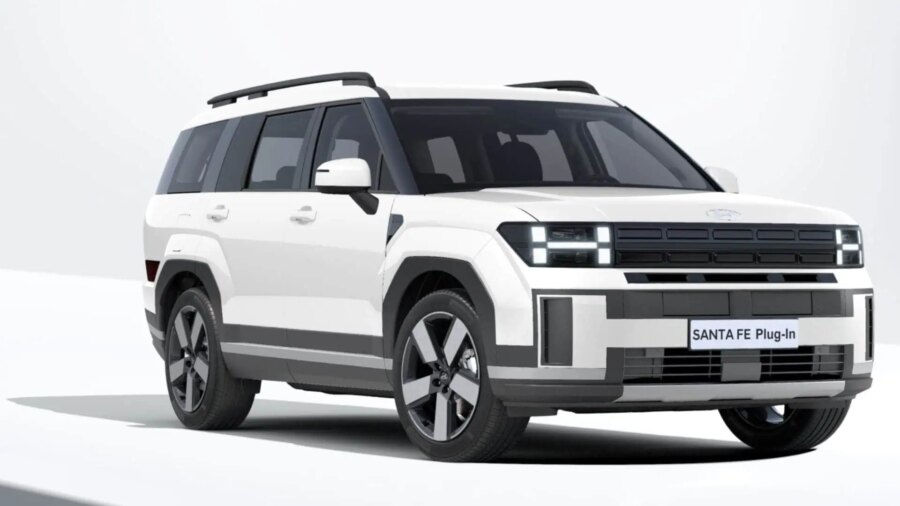Leasing Coches Hyundai Santa Fe 1.6T PHEV 4X4 AT Maxx White Cream