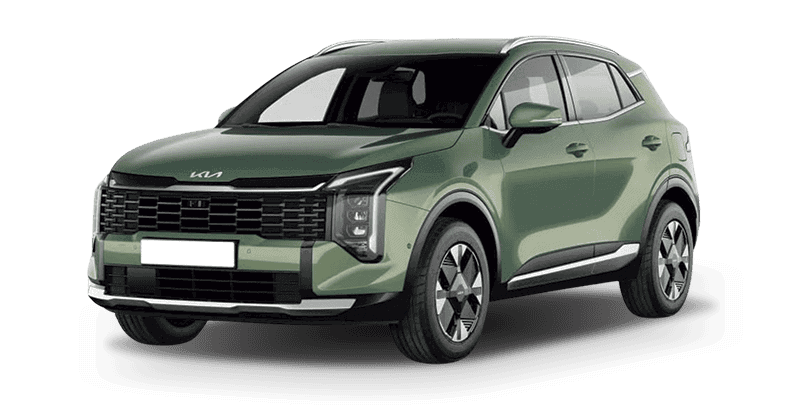 Leasing Coches Kia Sportage 1.6 T-GDi HEV Drive 4×2 Experience Green, Cassa White, Deluxe White, Black Pearl, Lunar Silver, Dark Penta Metal