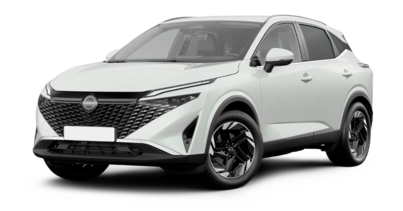 Leasing Coches Nissan Qashqai DIG-T mHEV CVT 4×4 N-Connecta Kori White