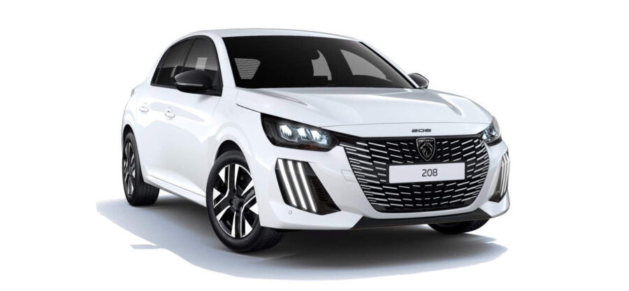 Leasing Coches Peugeot 208 Allure Gasolina 100 S&S 6 Vel. Man – Turbo Blanco Okenite