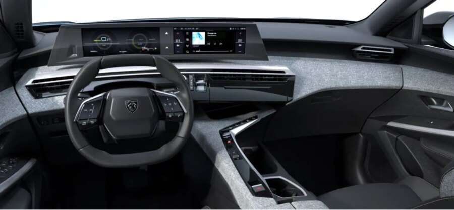 Leasing Coches Peugeot 3008 Allure Hybrid 145 e-DCS6 Azul Ingaro