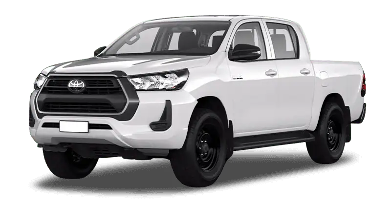 Leasing Coches Toyota Hilux-2.4B 6AT Doble Cabina GX Blanco Classic