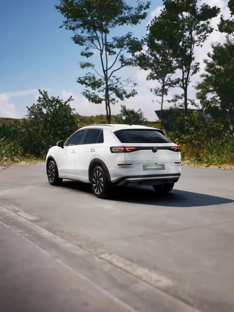 Leasing Coches Volkswagen T-Roc 1.5 eTSI 85kW DSG MAS Blanco Punto, Gris Lobo
