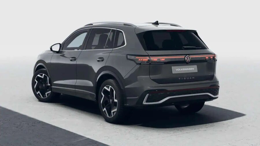 Leasing Coches Volkswagen Tiguan 2.0 TDI DSG R-Line Gris Delfin