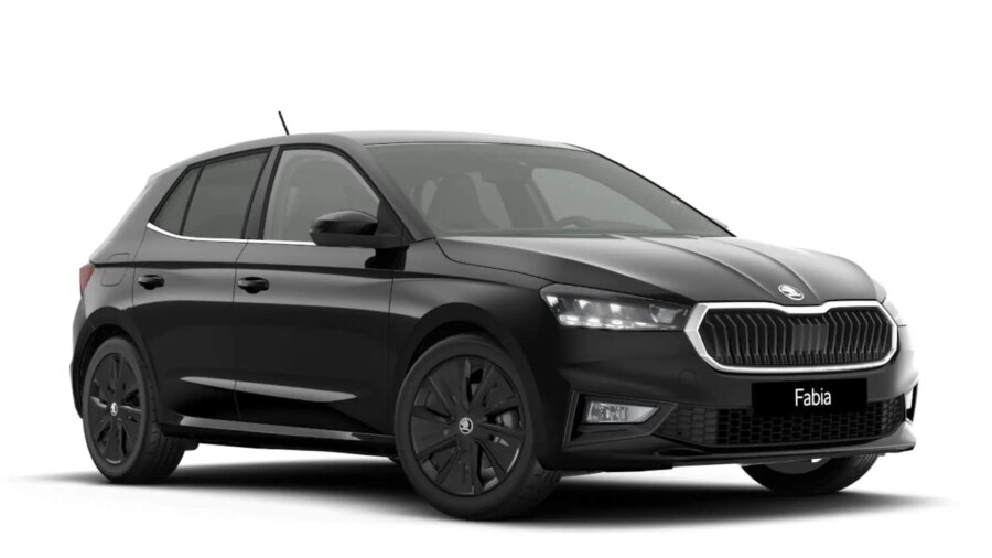 Leasing Coches Skoda Fabia 1.5 TSI DSG Plus Negro Magico Efecto Perla, Blanco Candy