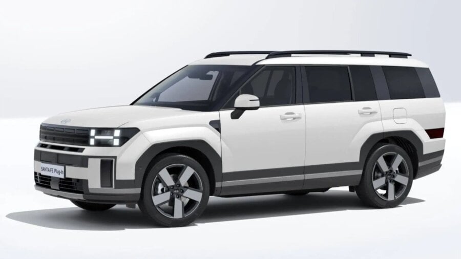 Leasing Coches Hyundai Santa Fe 1.6 TGDi PHEV 4X4 AT Style Creamy White
