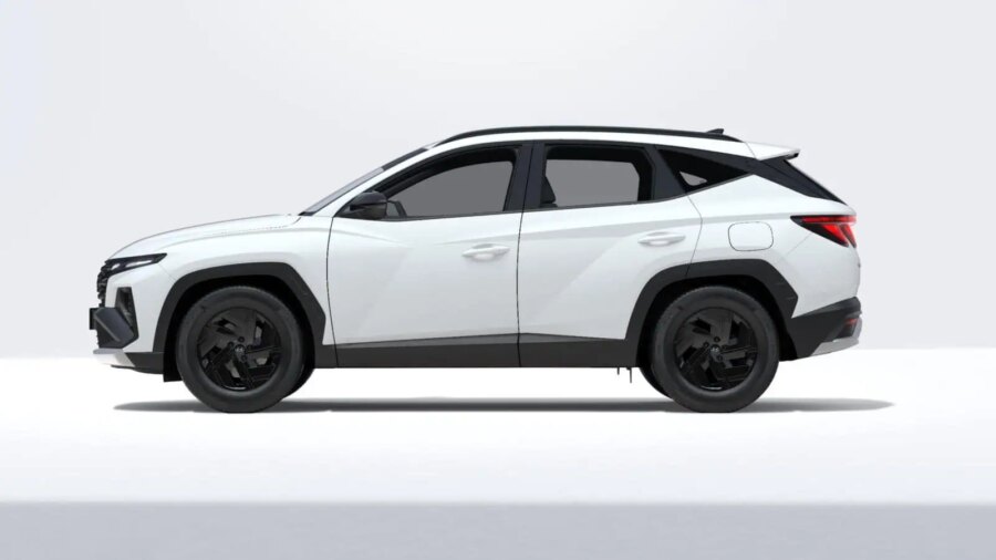 Leasing Coches Hyundai Tucson 1.6D 48V DT Black Line Atlas White