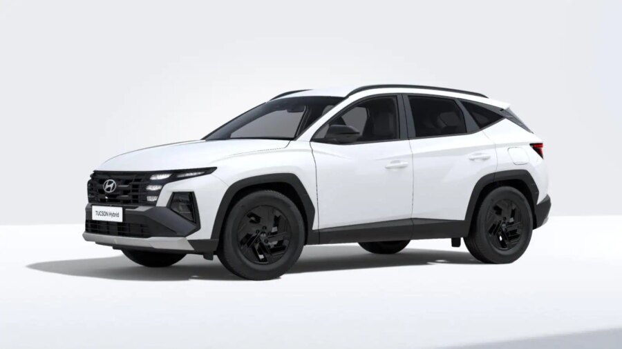 Leasing Coches Hyundai Tucson 1.6D 48V DT Black Line Atlas White