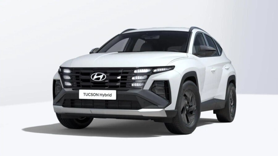 Leasing Coches Hyundai Tucson 1.6D 48V DT Black Line Atlas White