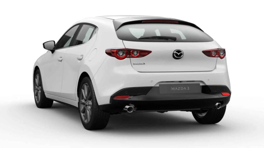 Leasing Coches Mazda 3 2.5 e-SKYACTIV G Centre-Line Arctic White