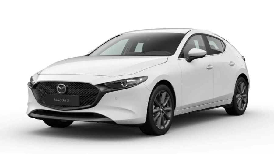 Leasing Coches Mazda 3 2.5 e-SKYACTIV G Centre-Line Arctic White