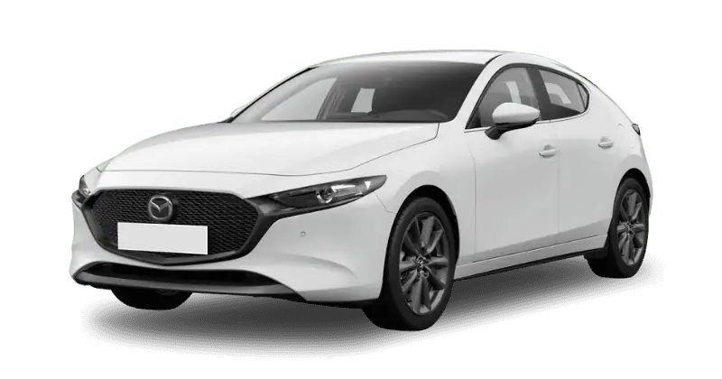 Leasing Coches Mazda 3 2.5 e-SKYACTIV G Centre-Line Arctic White