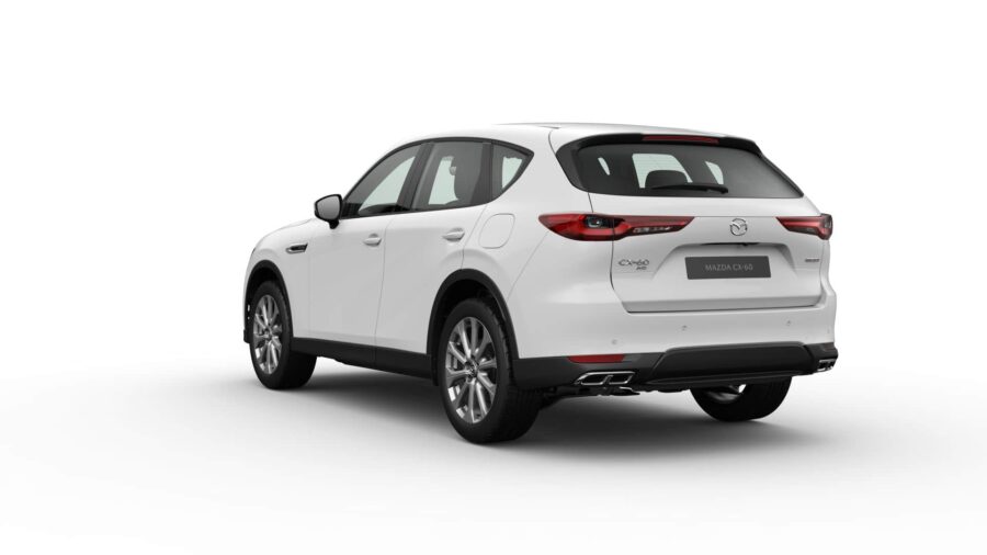 Leasing Coches Mazda CX-60 3.3 e-Skyactiv D MHEV 147kW 8AT RWD Exclusive Line Blanco