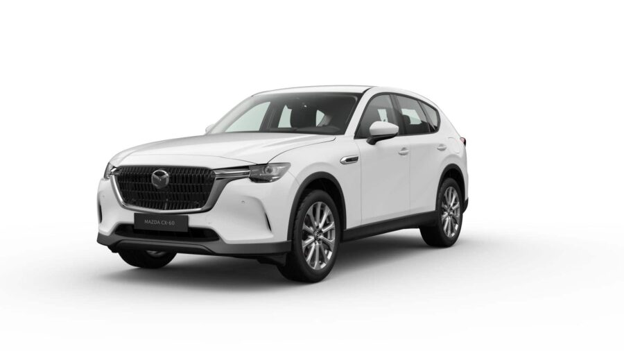 Leasing Coches Mazda CX-60 3.3 e-Skyactiv D MHEV 147kW 8AT RWD Exclusive Line Blanco