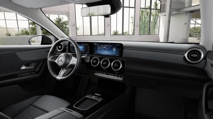 Leasing Coches Mercedes Benz Clase A 180 Negro Noche
