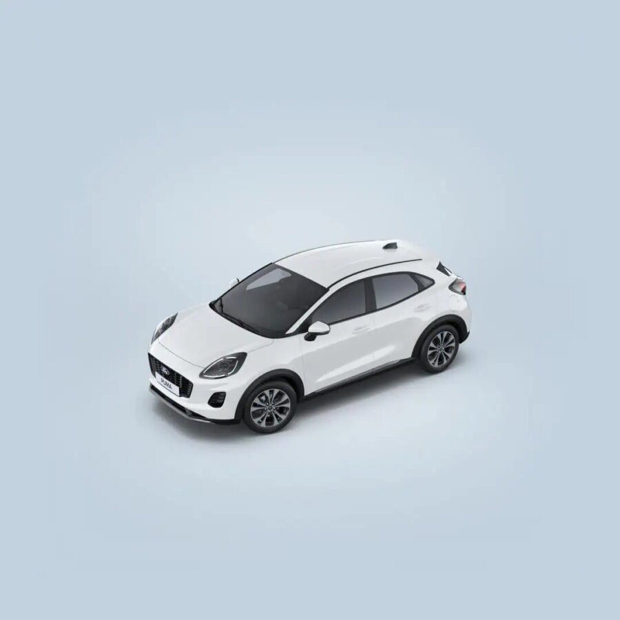 Leasing Coches Ford Puma EcoBoost MHEV Titanium Blanco, Gris Cactus