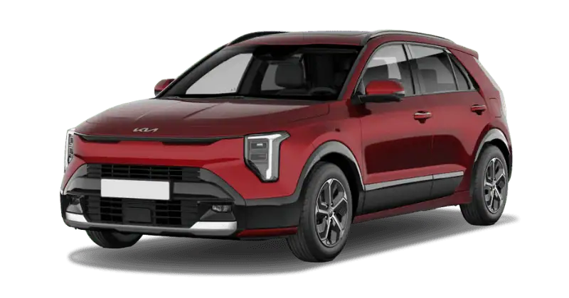 Leasing Coches Kia Niro-1.6 HEV Concept Runway Red, Clear White, Steel Gray, Interstellar Grey