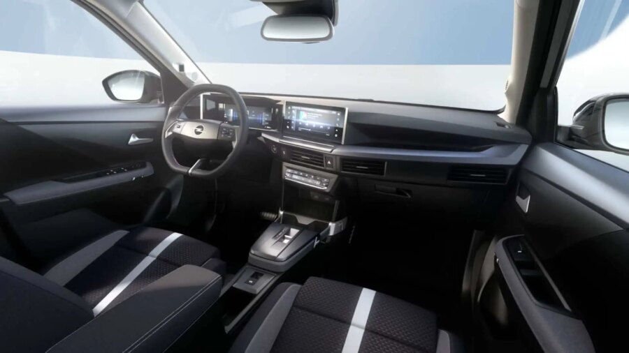 Leasing Coches Opel Frontera 1.2T XHT Hybrid eDCT6 107kW Ultimate Kristall Silver, Arktis White