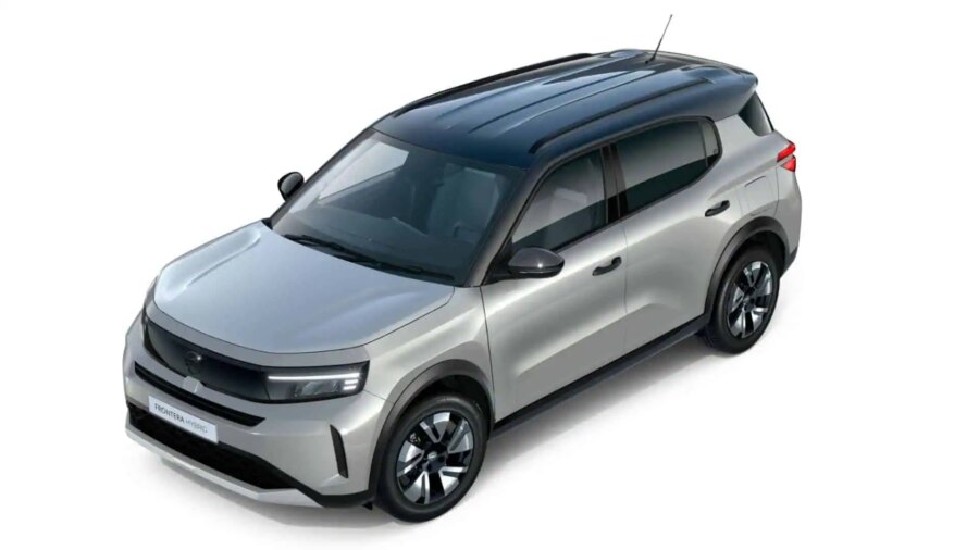 Leasing Coches Opel Frontera 1.2T XHT Hybrid eDCT6 107kW Ultimate Kristall Silver, Arktis White