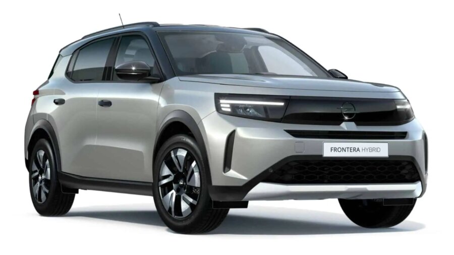 Leasing Coches Opel Frontera 1.2T XHT Hybrid eDCT6 107kW Ultimate Kristall Silver, Arktis White