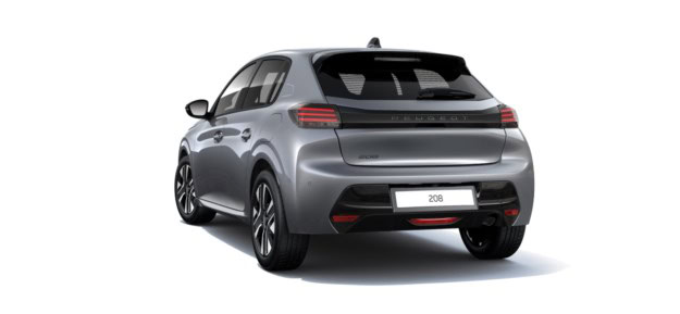 Leasing Coches Peugeot 208 Allure Gasolina 100 S&S 6 Vel. Man Gris Artense, Gris Selenium