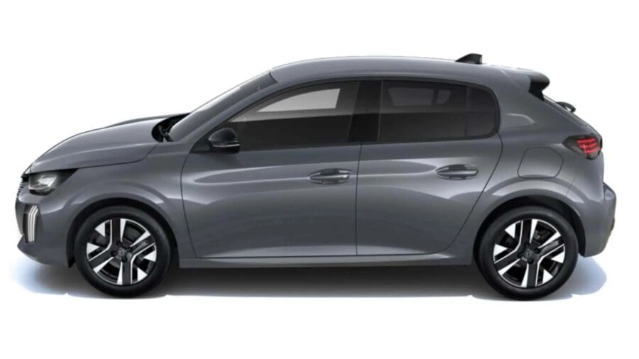Leasing Coches Peugeot 208 Allure Gasolina 100 S&S 6 Vel. Man Gris Selenium