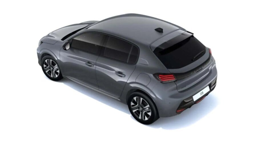 Leasing Coches Peugeot 208 Allure Gasolina 100 S&S 6 Vel. Man Gris Selenium