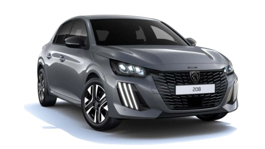 Leasing Coches Peugeot 208 Allure Gasolina 100 S&S 6 Vel. Man Gris Selenium