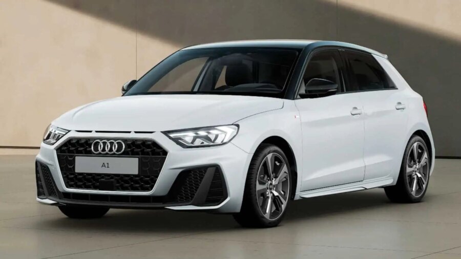 Leasing Coches Audi A1 Sportback 30 TFSI S tronic Adrenalin Blanco Glaciar / Techo Negro