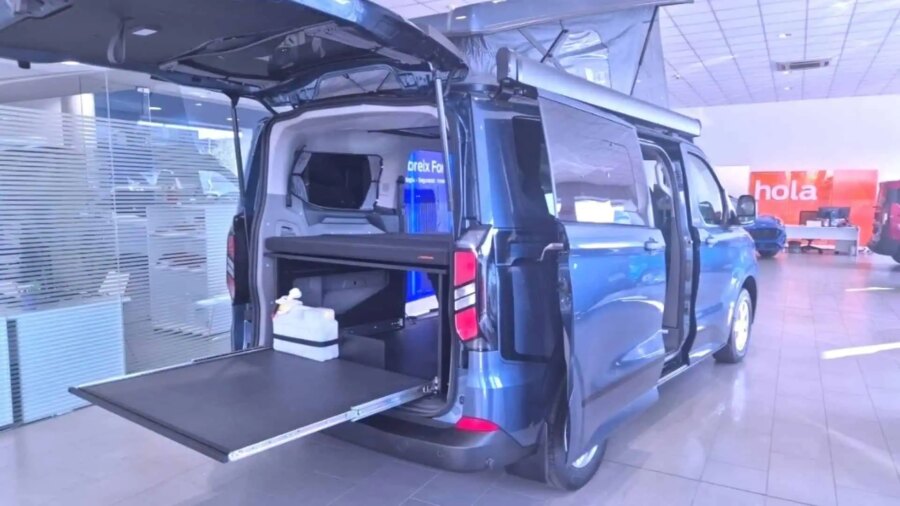 Leasing Coches Ford Transit Custom Kombi 2.0 EcoBlue 320 L1 Trend CAMPERIZADA Magnetic