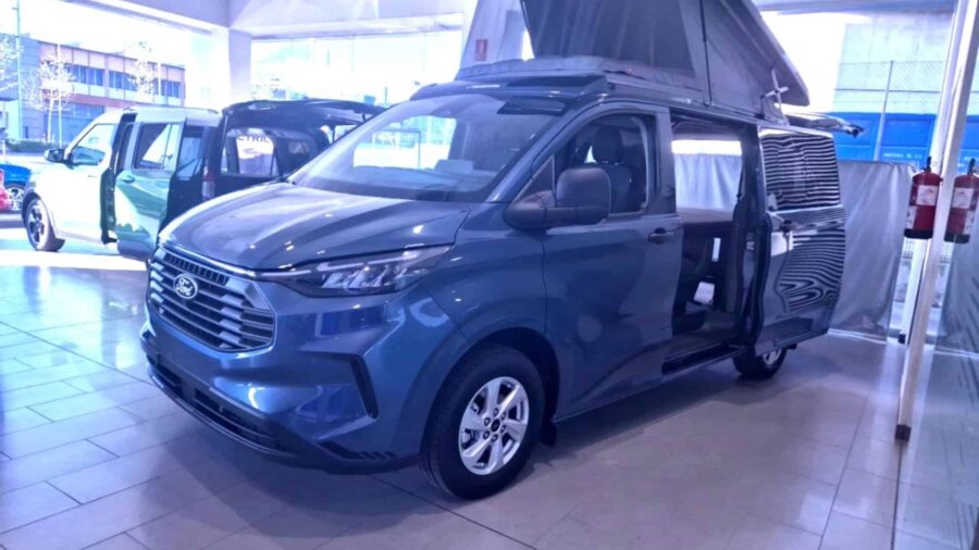 Leasing Coches Ford Transit Custom Kombi 2.0 EcoBlue 320 L1 Trend CAMPERIZADA Magnetic