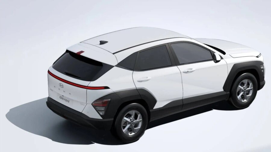Leasing Coches Hyundai Kona HEV 1.6 GDi DT Maxx Atlas White, Ecotronic Gray