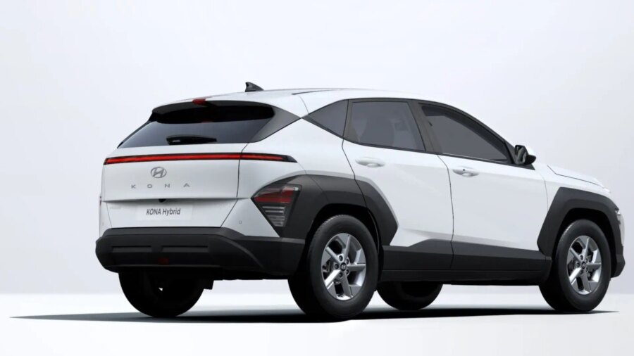 Leasing Coches Hyundai Kona HEV 1.6 GDi DT Maxx Atlas White, Ecotronic Gray