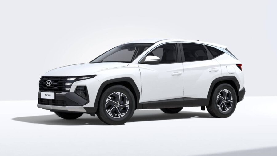 Leasing Coches Hyundai Tucson 1.6T HEV AT KLASS Atlas White