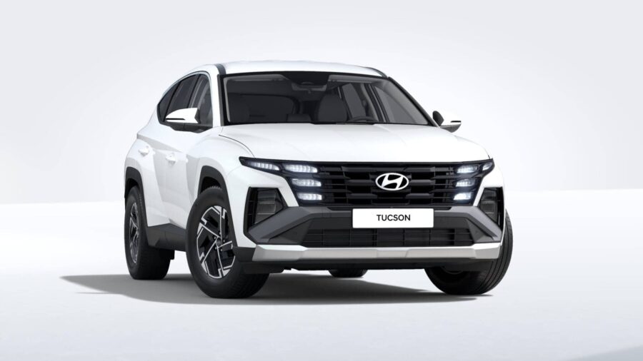 Leasing Coches Hyundai Tucson 1.6T HEV AT KLASS Atlas White
