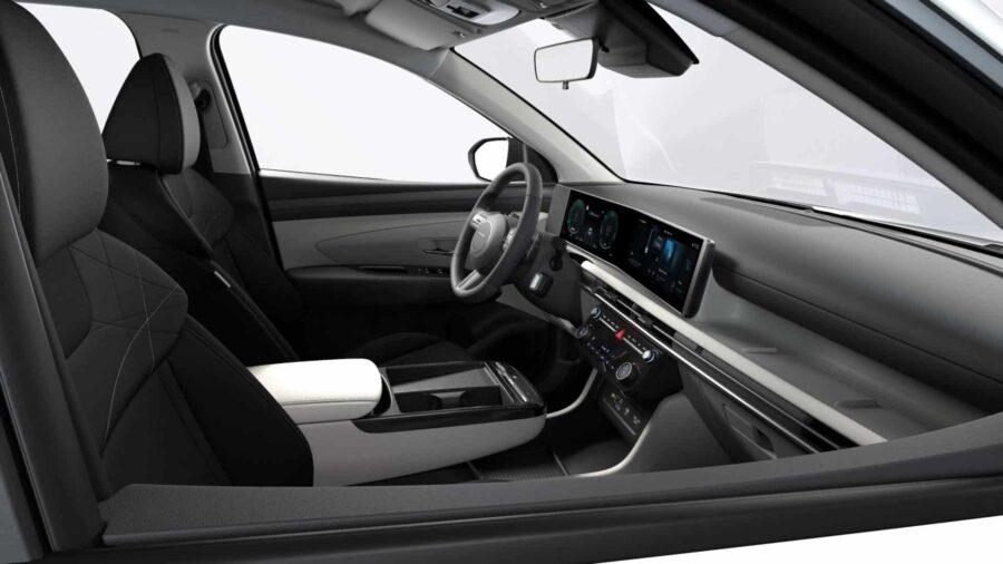 Leasing Coches Hyundai Tucson 1.6T HEV AT KLASS Atlas White