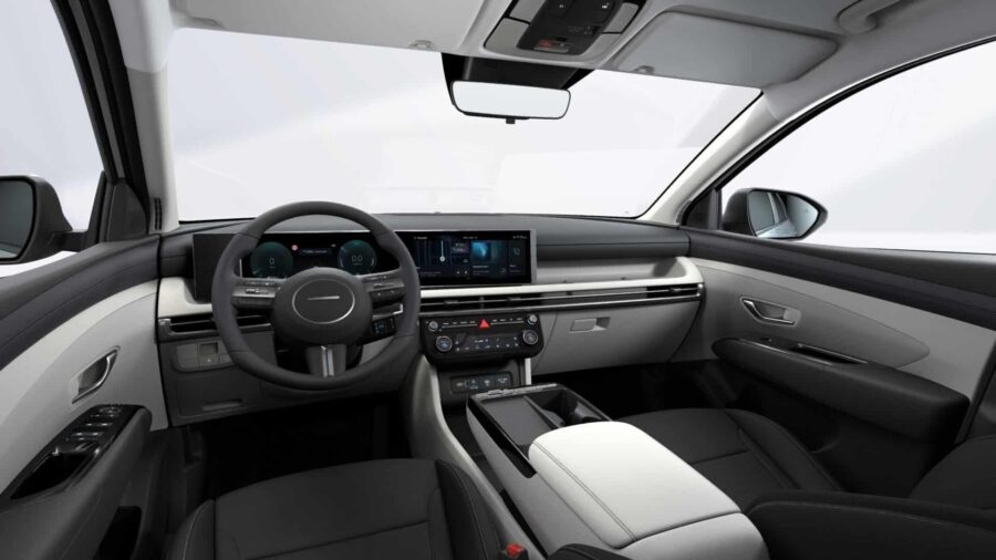 Leasing Coches Hyundai Tucson 1.6T HEV AT KLASS Atlas White
