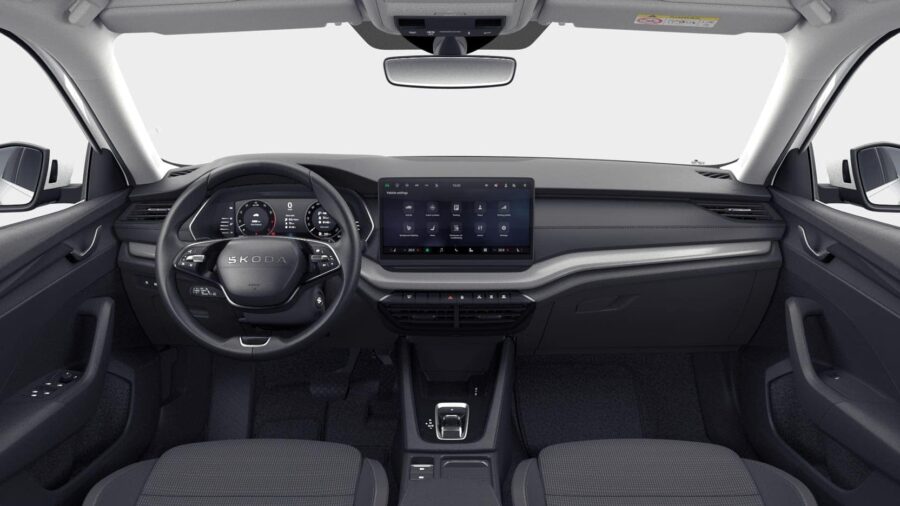 Leasing Coches Skoda OCTAVIA Combi 2.0 TDI DSG Selection Gris Graphito, Blanco Luna