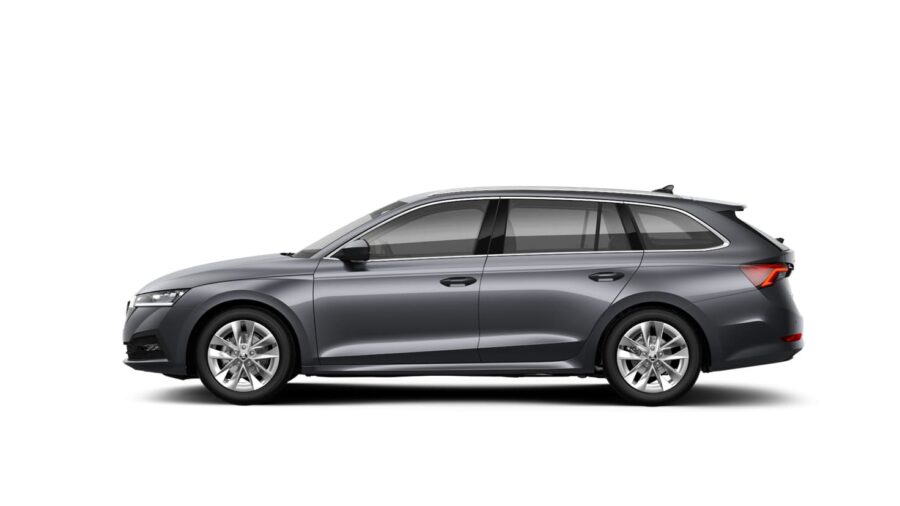 Leasing Coches Skoda OCTAVIA Combi 2.0 TDI DSG Selection Gris Graphito, Blanco Luna