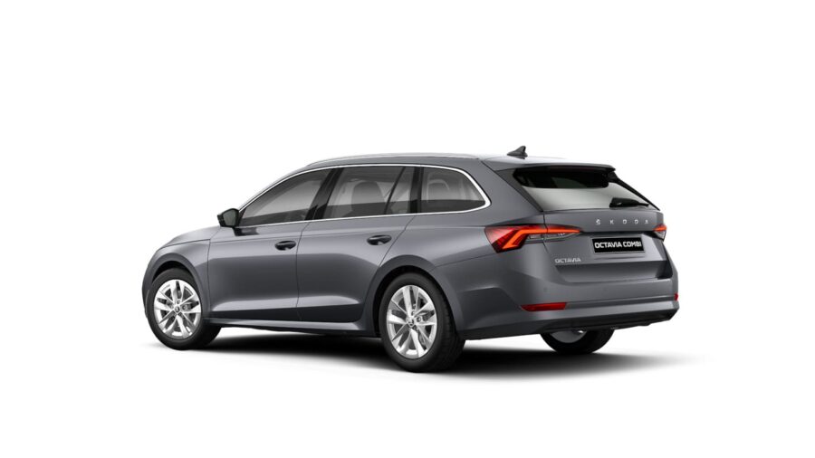 Leasing Coches Skoda OCTAVIA Combi 2.0 TDI DSG Selection Gris Graphito, Blanco Luna